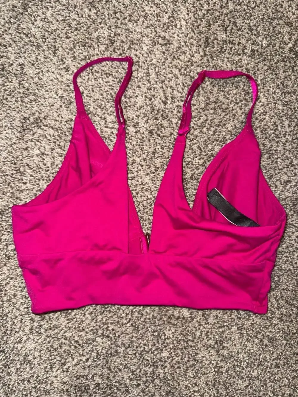 Victoria's Secret Sexy Illusion V-Hardware Crystal Bralette Bikini Top